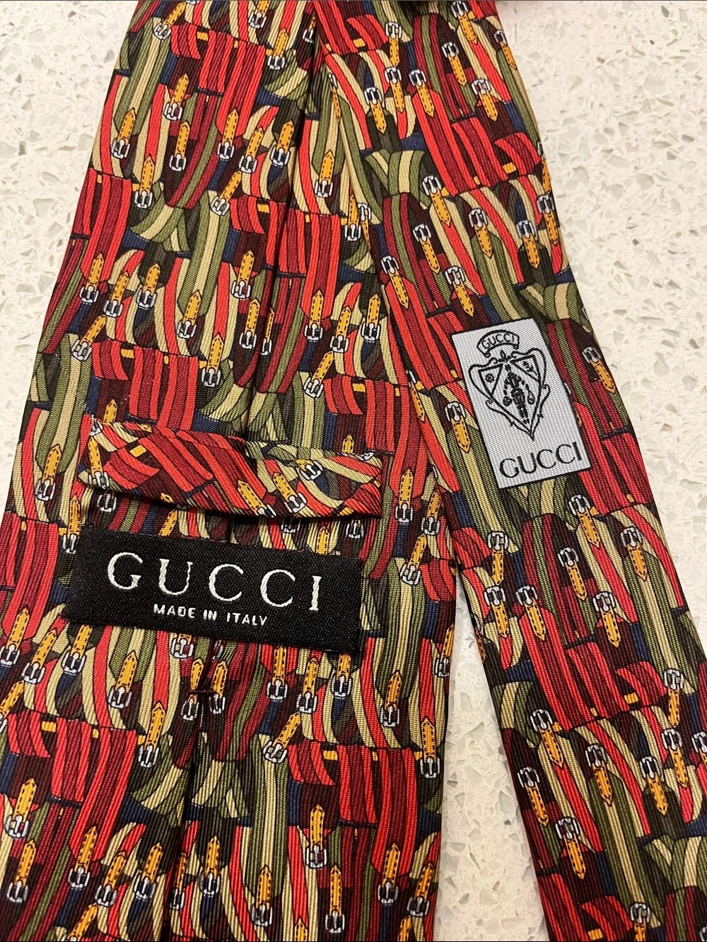 Gucci vtg silk